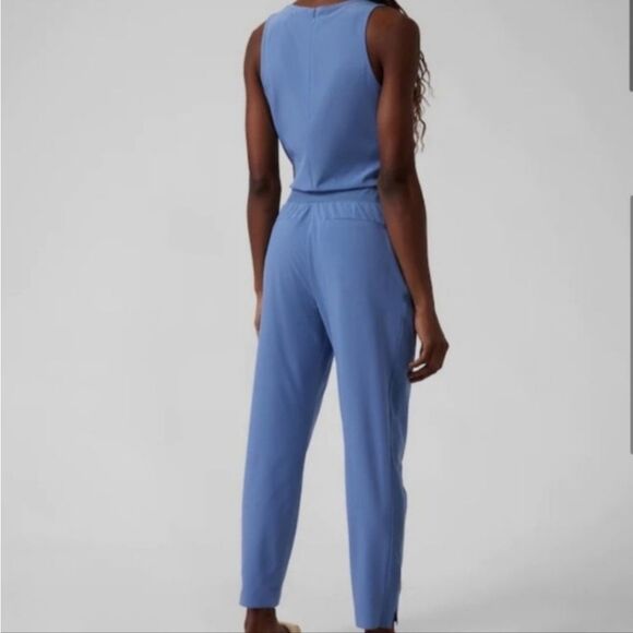 Athleta | Blue Brooklyn Jumpsuit - Picture 2 of 7